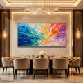 HOLMAN ART Carnival Wings – Colorful Wing Abstract Painting - image 2