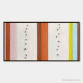 HOLMAN ART Color Cadence – Textured Colorful Abstract Impasto Stripe Painting - image 1