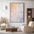 HOLMAN ART Serendipity – Colorful Textured Abstract Vertical Oil Painting - image 2