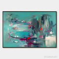 HOLMAN ART Waterlily Serenade – Vibrant Abstract Water Lilies - image 1