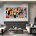 HOLMAN ART Joyful Chaos – Vibrant Large Horizontal Abstract Expressionist - image 2