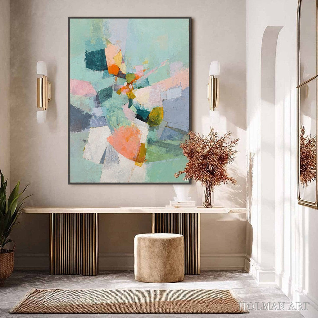 HOLMAN ART Serendipity – Colorful Modern Abstract Composition Painting - image 4