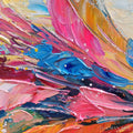 HOLMAN ART Ready to Ship | Metamorphosis | 28''X56'' | 70x140cm | Gold Frame - image 2