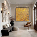 HOLMAN ART Golden Chorus – Abstract Expressionist Oil Painting - image 2