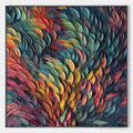 HOLMAN ART Chroma Whirl – Textured Impasto Oil Painting in Vibrant Multicolor - image 1