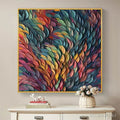 HOLMAN ART Chroma Whirl – Textured Impasto Oil Painting in Vibrant Multicolor - image 2