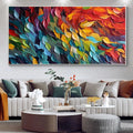 HOLMAN ART Chroma Whispers – Colorful Abstract Impasto Oil Painting on Canvas - image 2