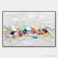 HOLMAN ART Confetti Dream – Textured Abstract Painting in Pastel Rainbow - image 1