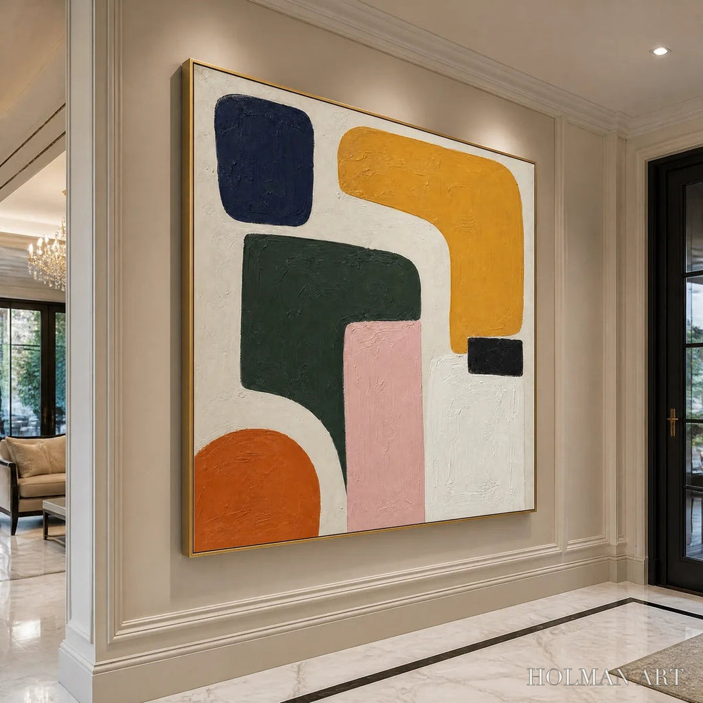 HOLMAN ART Garden Shapes – Modern Organic Shape Abstract - image 4