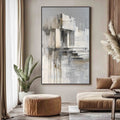 HOLMAN ART Sanctuary – Abstract Architectural Painting - image 2