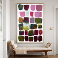 HOLMAN ART Jewel Tones – Abstract Geometric Oil Painting - image 2