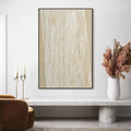HOLMAN ART Linear Calm – Textured Minimalist Abstract Painting in Beige - image 2