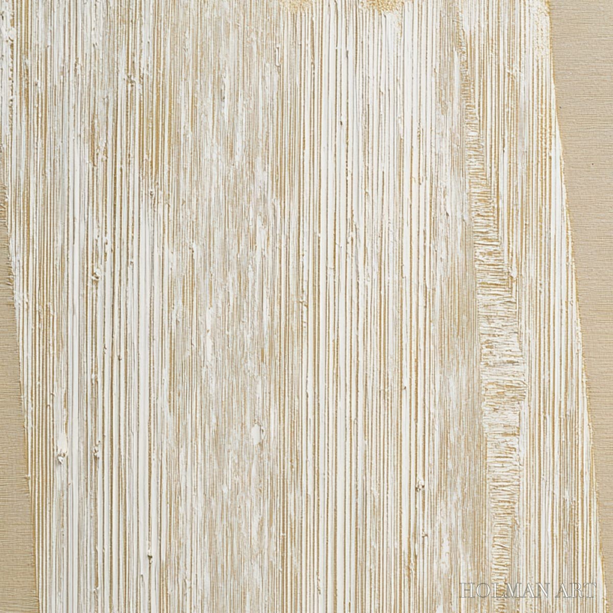 HOLMAN ART Linear Calm – Textured Minimalist Abstract Painting in Beige - image 5