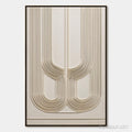 HOLMAN ART Arcade – Textured Minimalist Architectural Abstract Painting - image 1