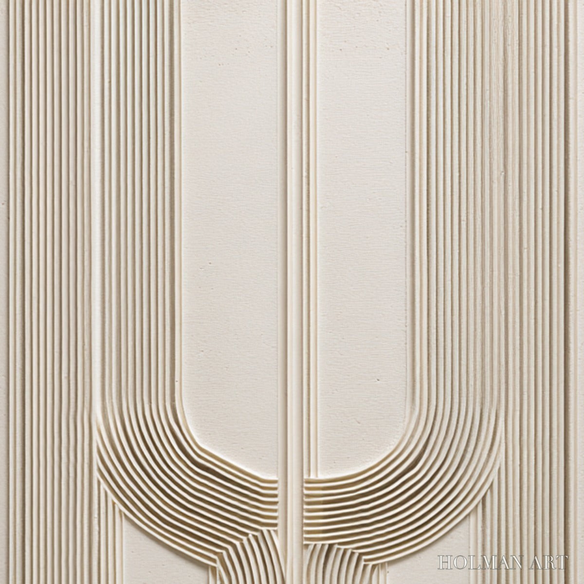 HOLMAN ART Arcade – Textured Minimalist Architectural Abstract Painting - image 5