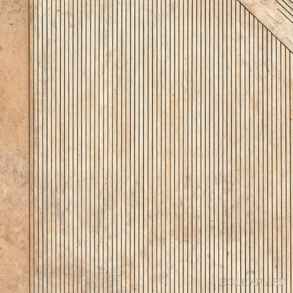 HOLMAN ART Codex – Minimalist Architectural Line Art Painting - image 5