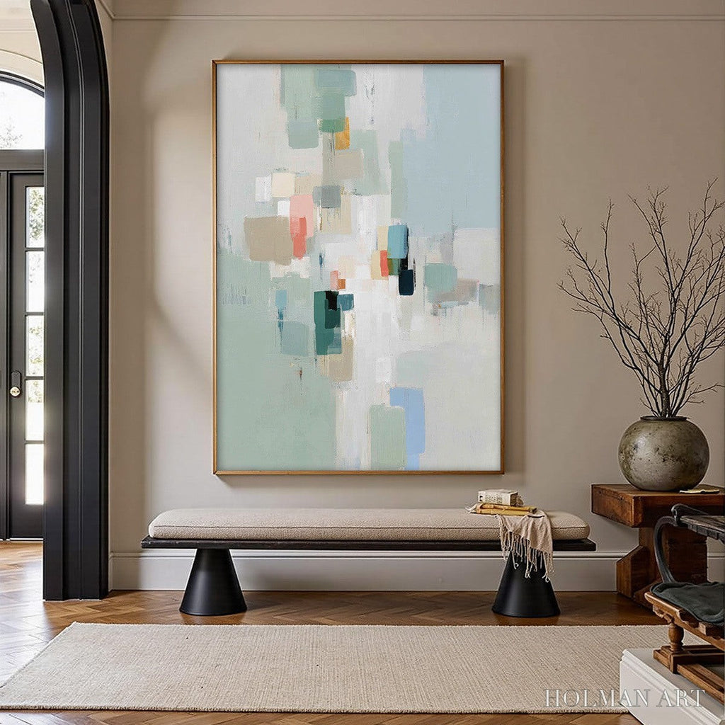HOLMAN ART Whisper – Minimalist Muted Tone Abstract - image 2