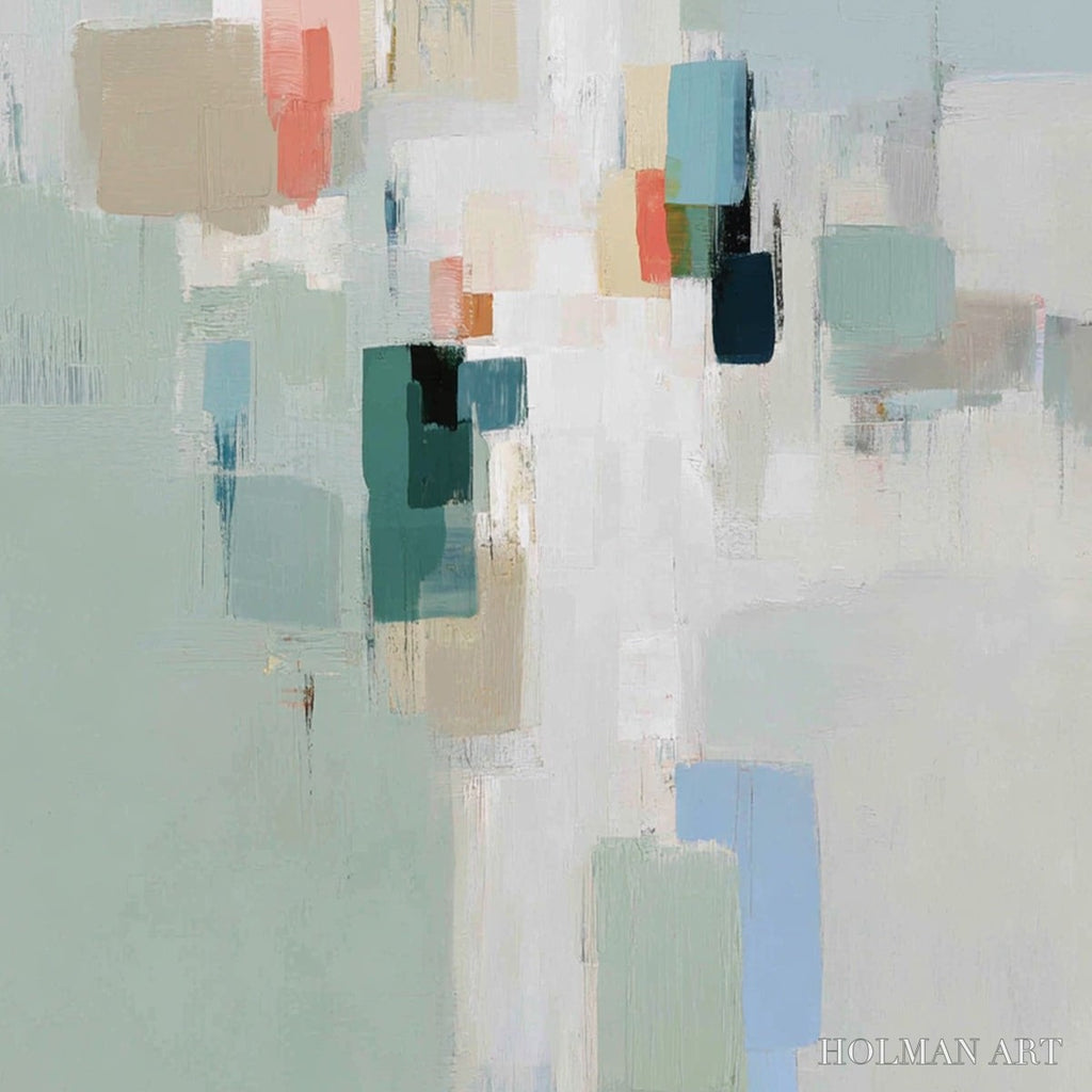 HOLMAN ART Whisper – Minimalist Muted Tone Abstract - image 3