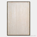 HOLMAN ART Linear Calm – Textured Minimalist Abstract Line Art Painting - image 1