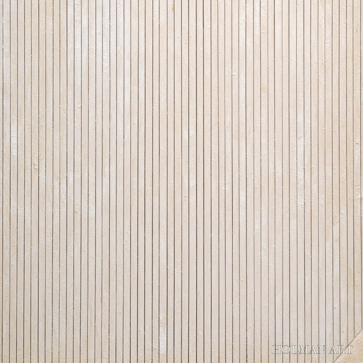HOLMAN ART Linear Calm – Textured Minimalist Abstract Line Art Painting - image 3