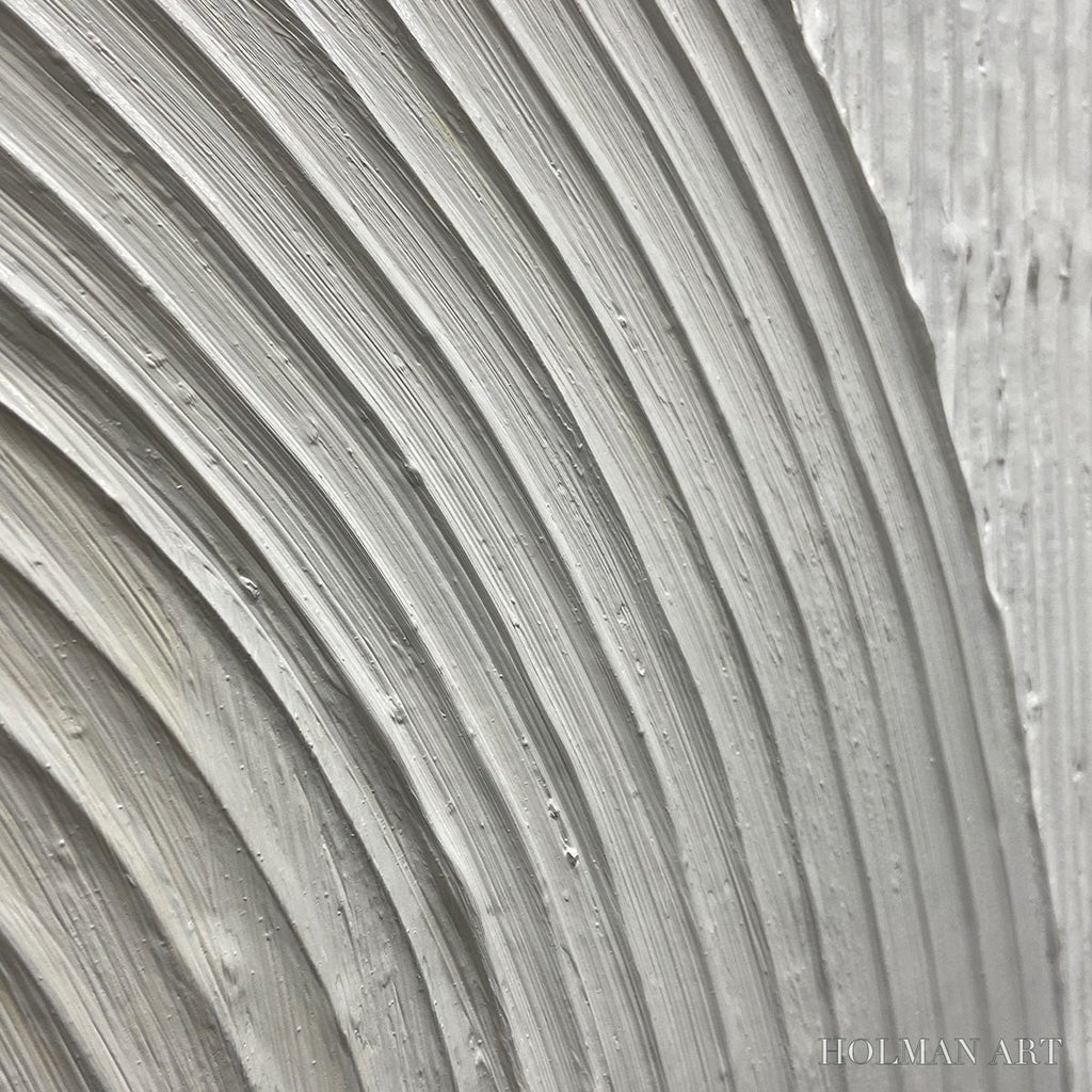 HOLMAN ART Ready to Ship | Beige Arches Diptych – Vertical Textured Abstract Set - image 4