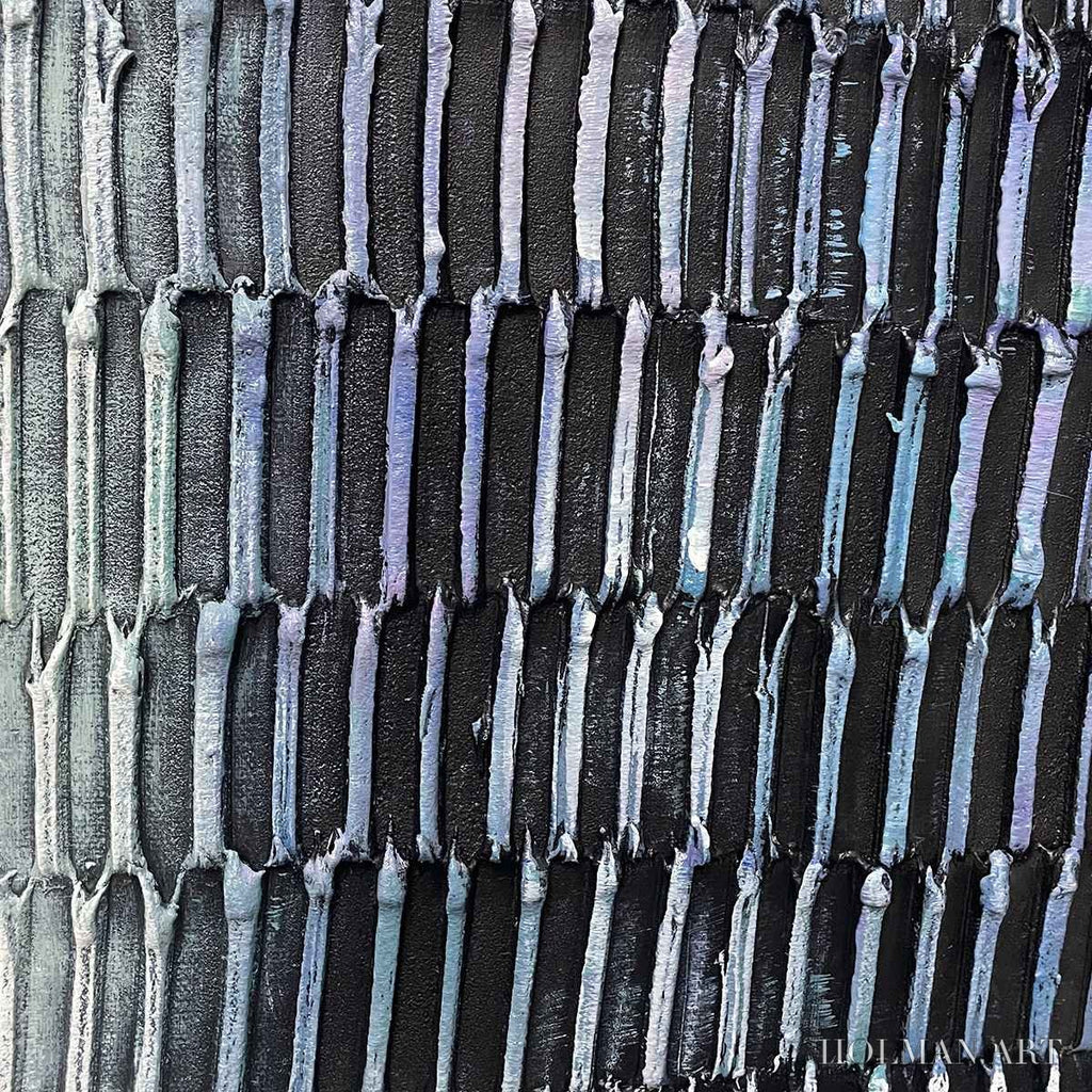 HOLMAN ART Textured Depths – Minimalist Textured Abstract Painting - image 6