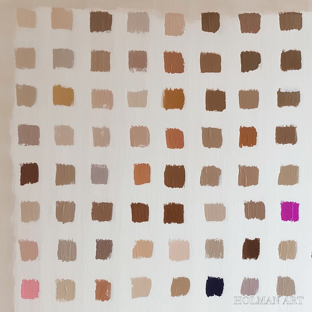 HOLMAN ART Nuance – Minimalist Abstract Color Block Oil Painting - image 6