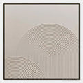HOLMAN ART Sandstone Arches – Textured Minimalist Abstract Oil Painting - image 1