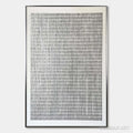 HOLMAN ART Silver Linings – Textured Minimalist Abstract Oil Painting - image 1