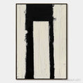 HOLMAN ART Gateway – Textured Minimalist Abstract Oil Painting - image 1
