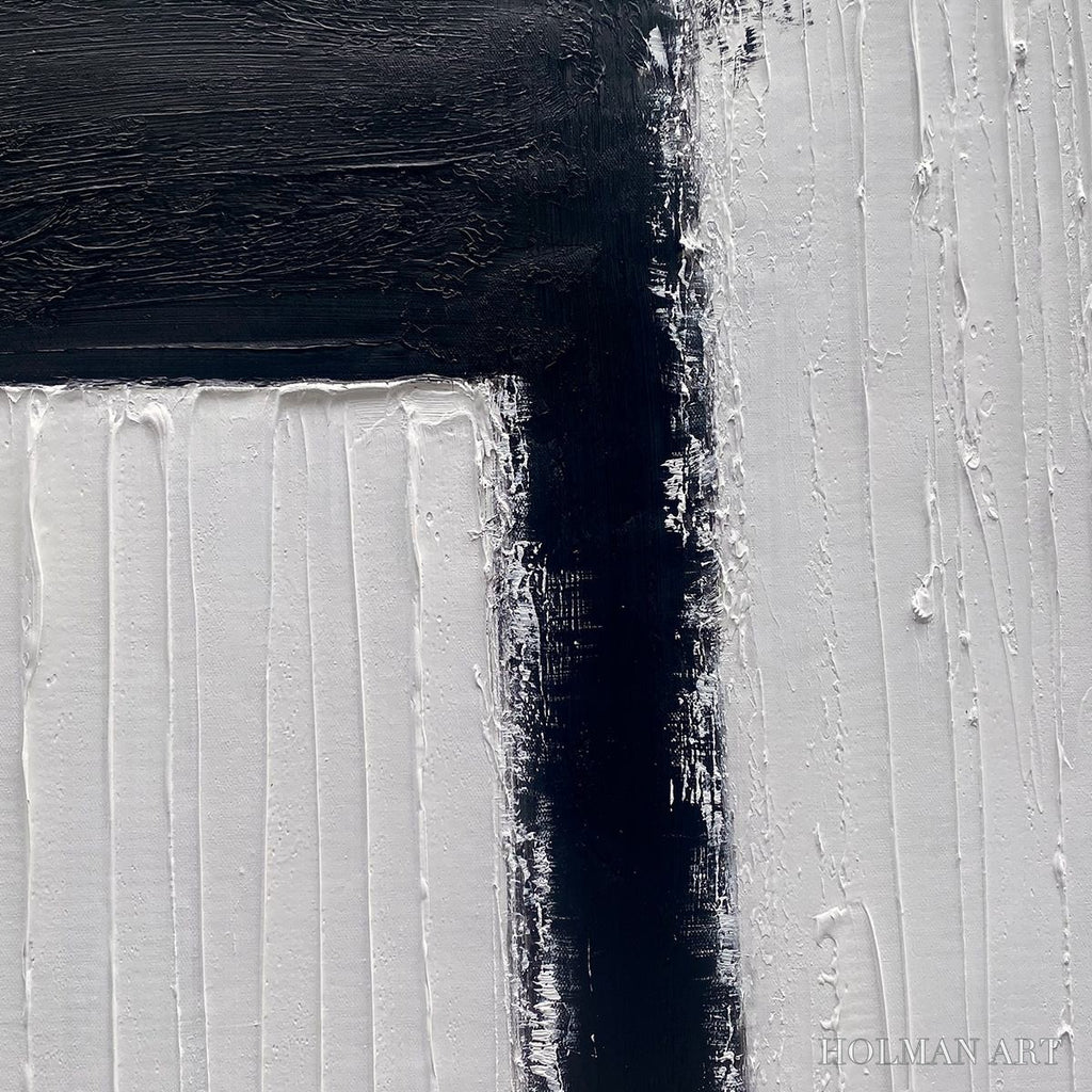 HOLMAN ART Gateway – Textured Minimalist Abstract Oil Painting - image 3