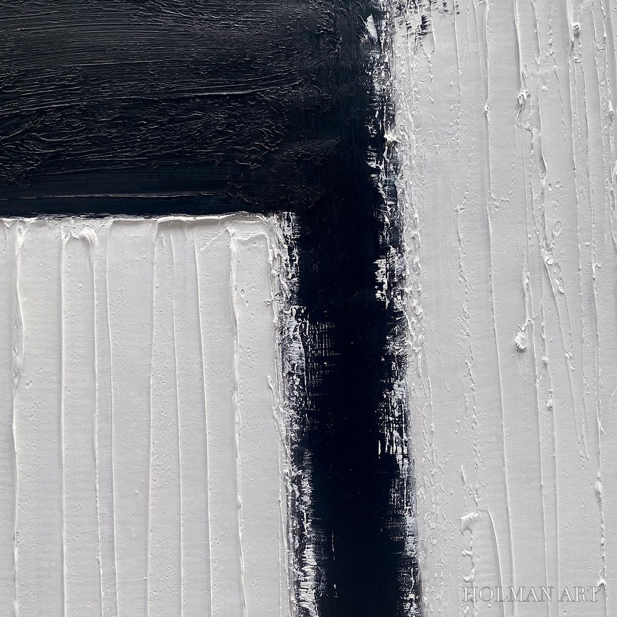 HOLMAN ART Gateway – Textured Minimalist Abstract Oil Painting - image 3