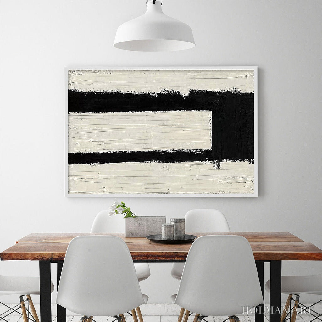 HOLMAN ART Gateway – Textured Minimalist Abstract Oil Painting - image 4