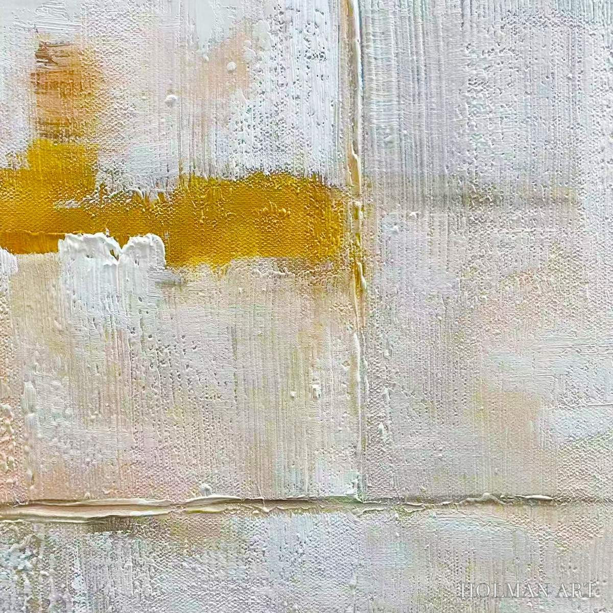 HOLMAN ART Earthen Forms – Textured Minimalist Abstract Oil Painting - image 6