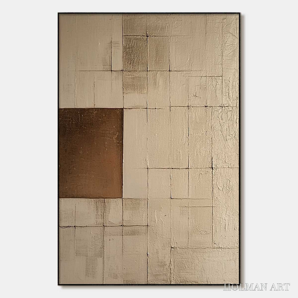 HOLMAN ART Balance – Minimalist Abstract Oil Painting - image 1
