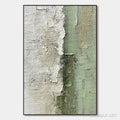 HOLMAN ART Serene Simplicity – Textured Minimalist Abstract Oil Painting - image 1