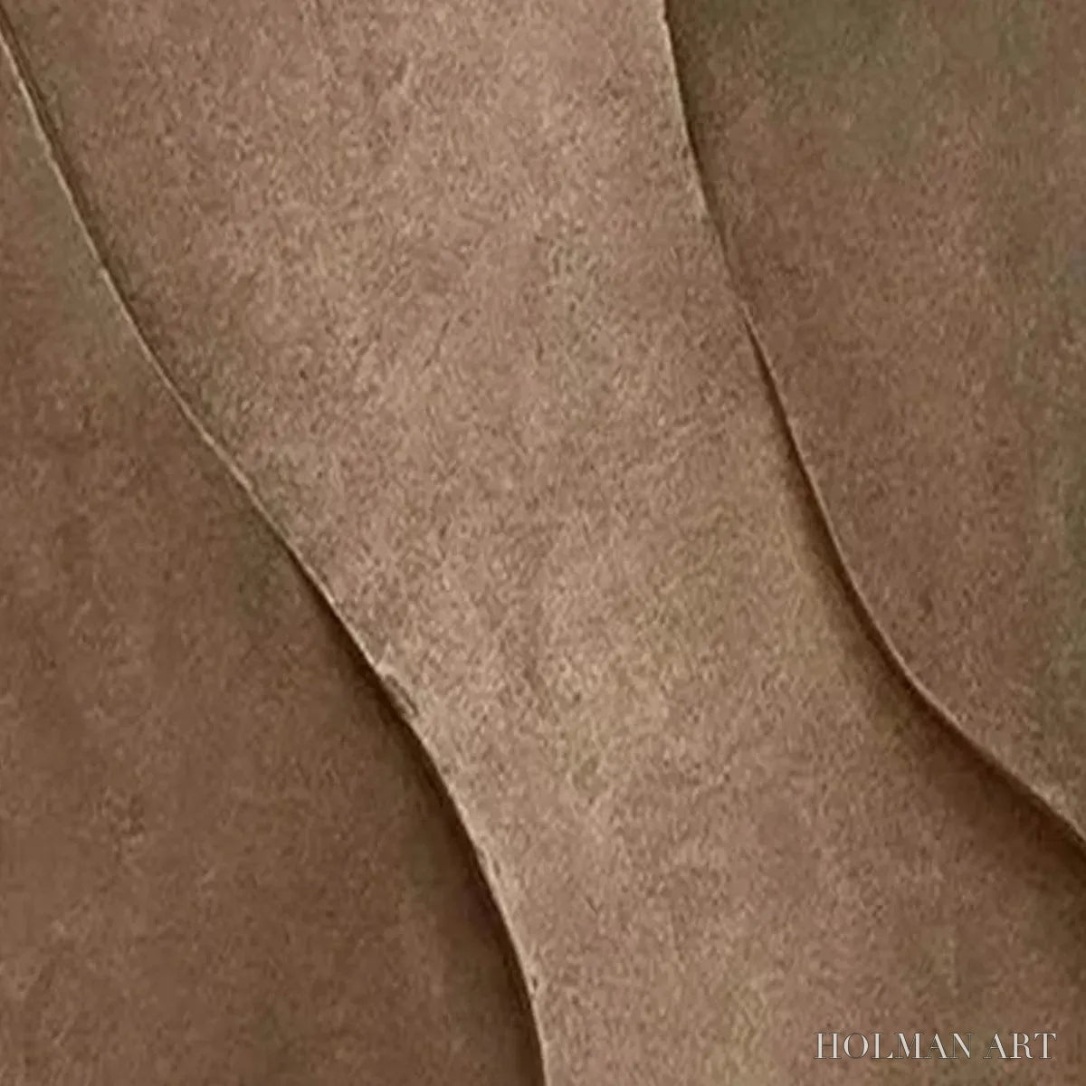 HOLMAN ART Brown Texture Duo – Set of 2 Textured Abstract Paintings in Brown - image 3