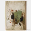 HOLMAN ART Sage Abstract – Minimalist Abstract Painting, Vertical - image 1