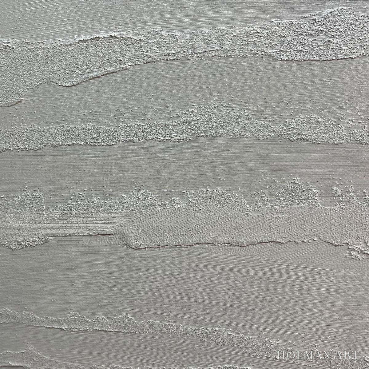 HOLMAN ART Textured Beige Lines – Minimalist Textured Painting - image 3