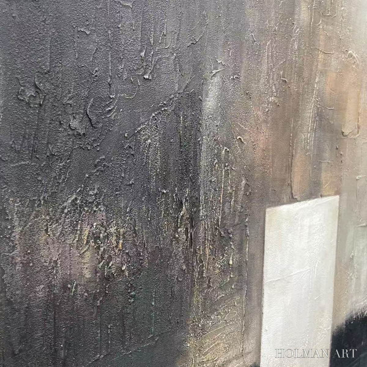 HOLMAN ART Minimalist Doorway – Textured Abstract Painting, Vertical - image 5
