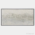 HOLMAN ART Textured Whispers – Textured Minimalist Abstract Painting in White - image 1