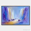 HOLMAN ART the Passage – Epic Journey Abstract Impasto Palette Knife Painting - image 1
