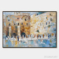 HOLMAN ART Echoes of Eternity – Textured Impasto Painting of a Historic Cityscape - image 1