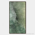 HOLMAN ART Emerald Depths – Textured Abstract Oil Painting - image 1