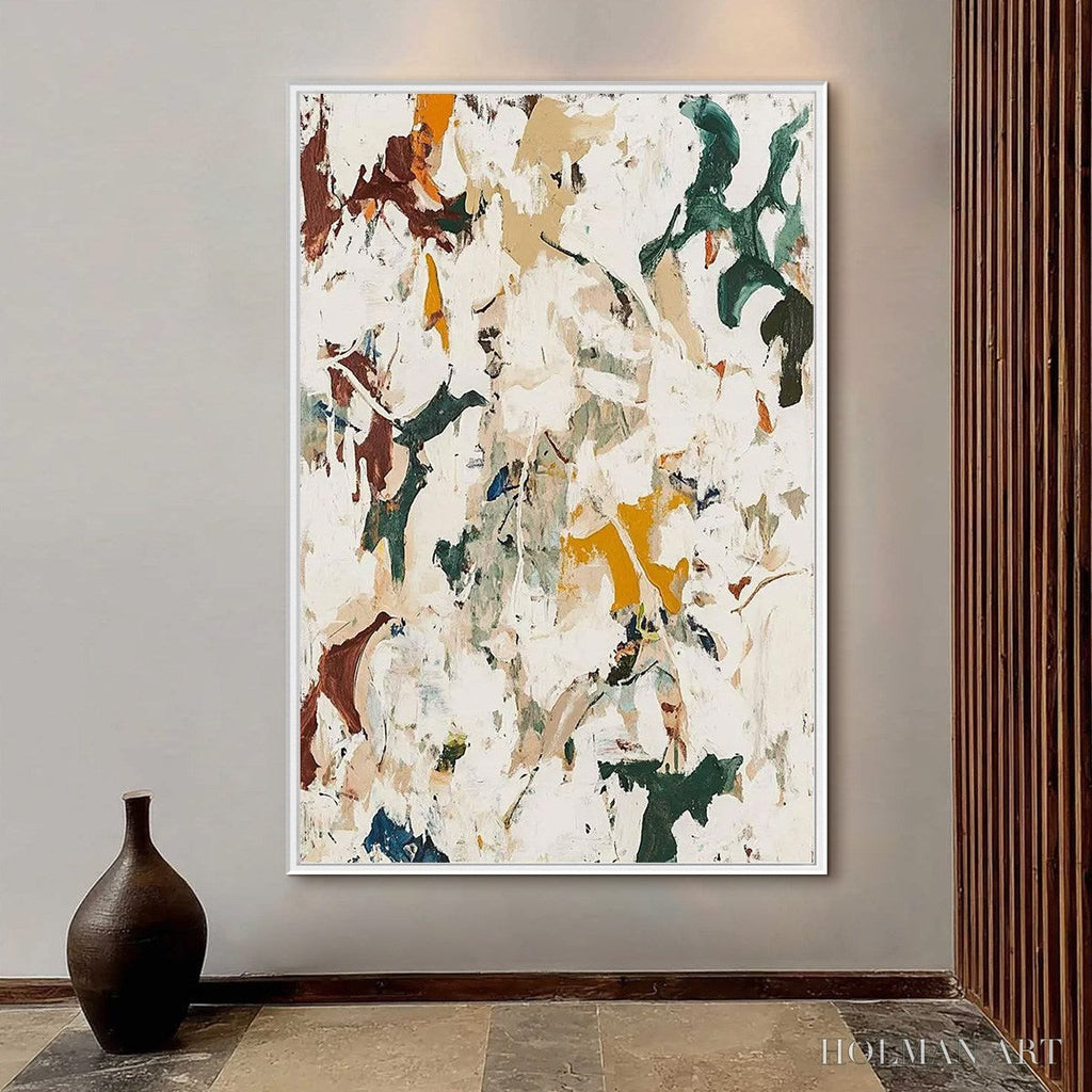 HOLMAN ART Autumn Whispers – Textured Abstract Impasto Oil Painting - image 5