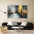 HOLMAN ART Golden Embrace – Textured Abstract Oil Painting - image 2
