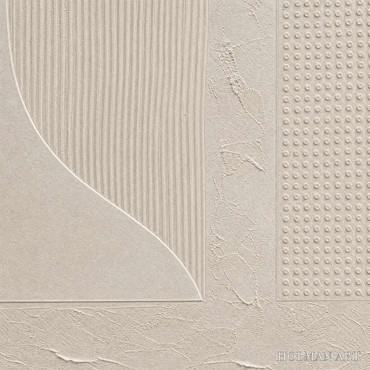 HOLMAN ART Silent Composition – Large Textured Minimalist Wabi Sabi - image 3