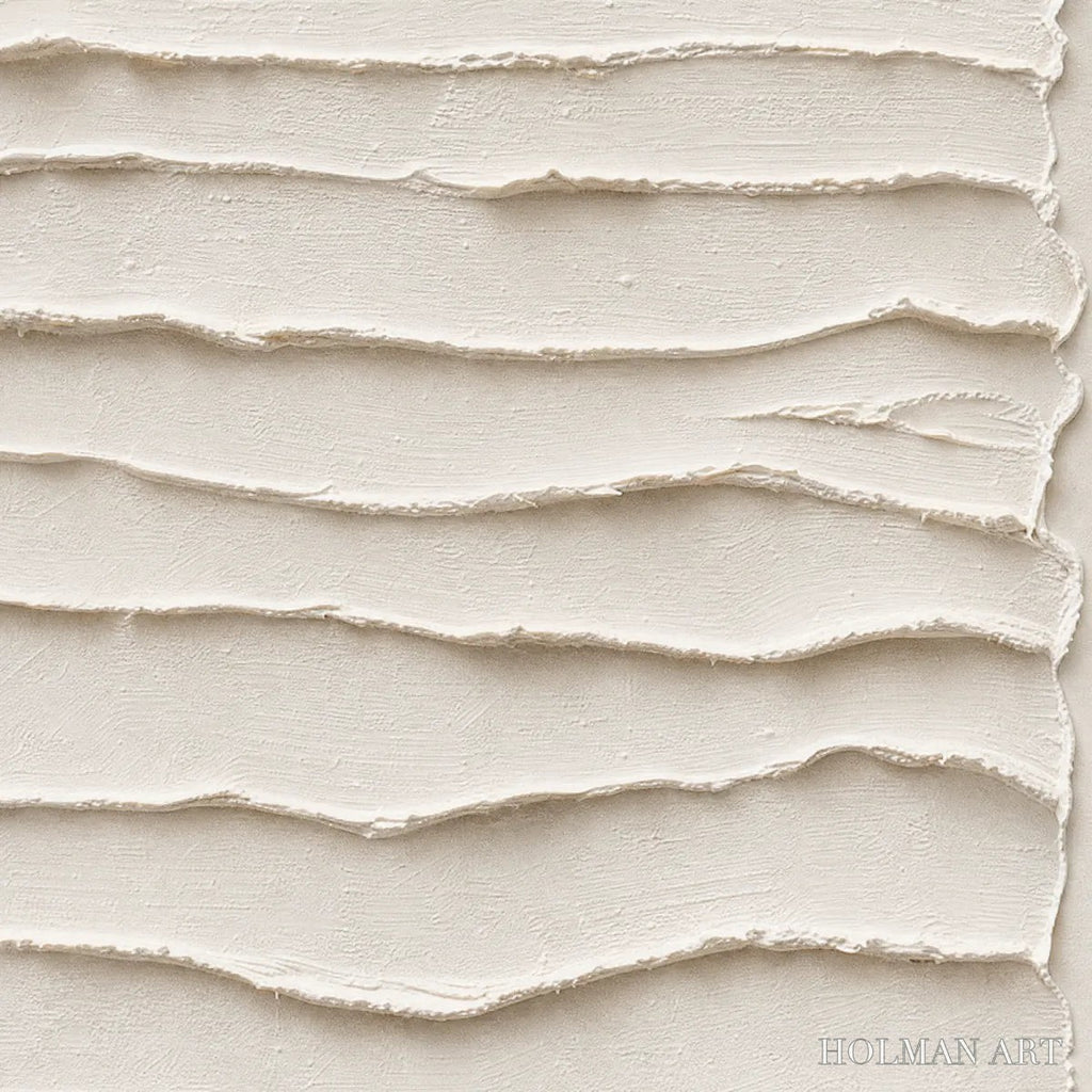 HOLMAN ART Strata – Textured Wabi-Sabi Minimalist Abstract Painting - image 3
