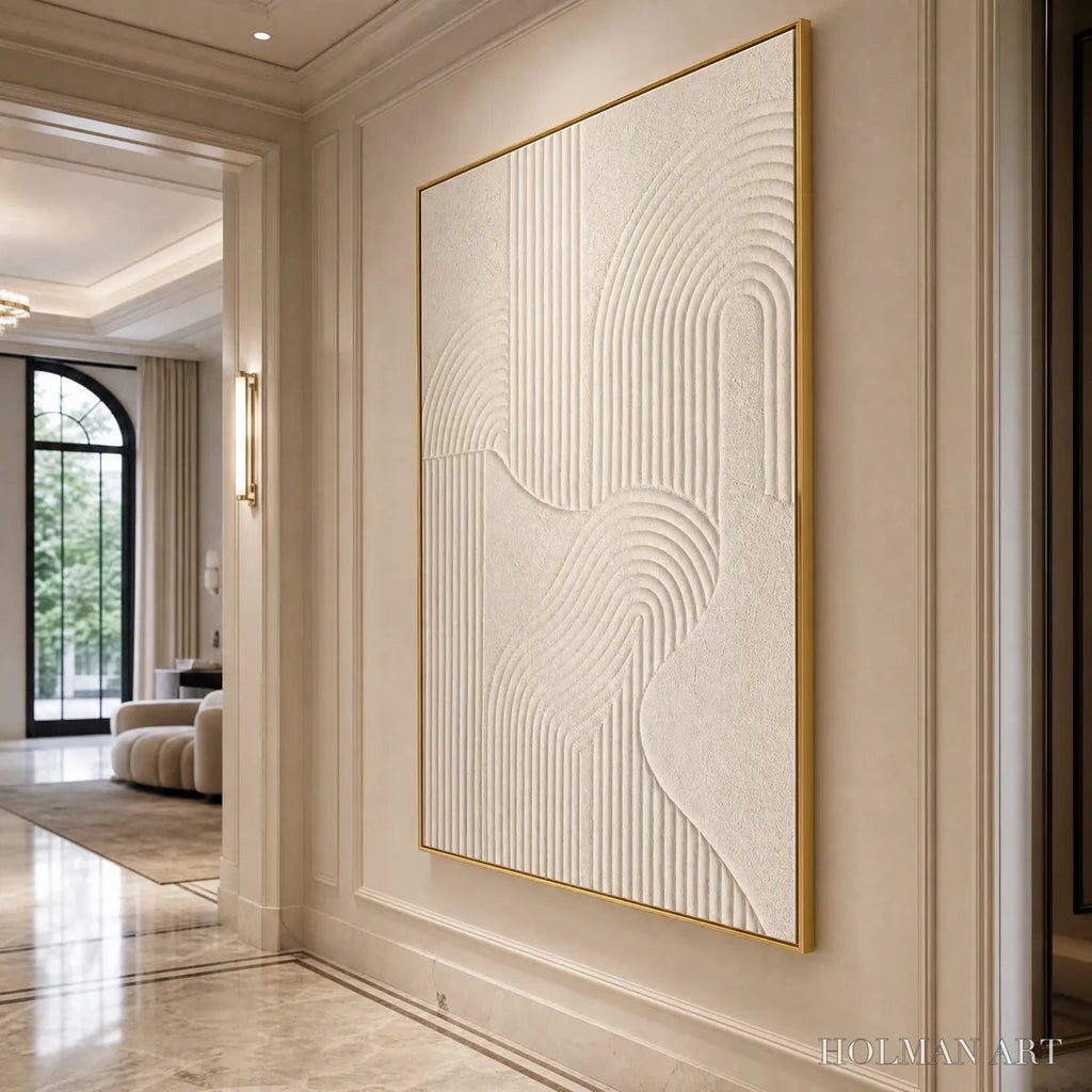 HOLMAN ART Zenith – Textured Wabi Sabi Minimalist Abstract Painting - image 5