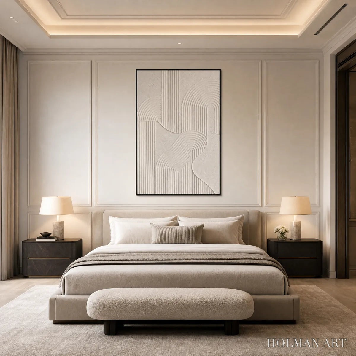 HOLMAN ART Zenith – Textured Wabi Sabi Minimalist Abstract Painting - image 6